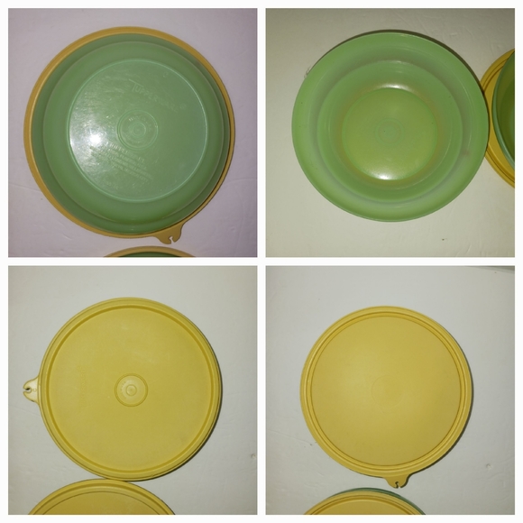 Tupperware Dining Tupperware Cereal Bowls With Lids Vintage 2